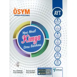 AYT Kimya Soru Bankası Toprak Yayıncılık