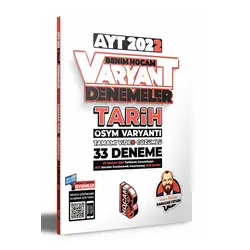 Benim Hocam 2022 AYT Tarih Tamamı Video Çözümlü 33 Deneme Sınavı