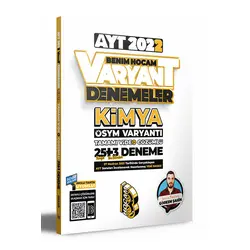 Benim Hocam 2022 AYT Kimya Tamamı Video Çözümlü 25+3 Deneme Sınavı