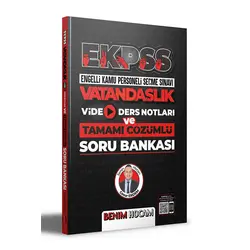 Benim Hocam 2022 EKPSS Vatandaşlık Video Ders Notları ve Tamamı Çözümlü Soru Bankası