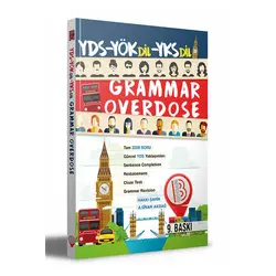 Benim Hocam YDS YÖKDİL YKSDİL Grammar Overdose
