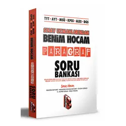 Benim Hocam TYT - AYT - MSÜ - KPSS - ALES - DGS Sınav Uzmanlarından Paragraf Soru Bankası