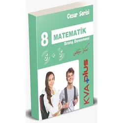 KVA Koray Varol 8. Sınıf Matematik Cesur Serisi 10 Deneme