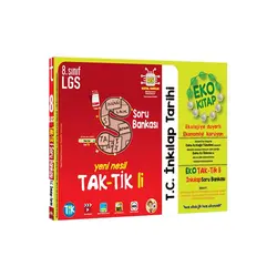 Tonguç Akademi 8. Sınıf T.C. İnkılap Tarihi ve Atatürkçülük Eko Taktikli Soru Bankası