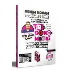 Benim Hocam Tüm Adaylar İçin Taktiklerle Trigonometri Konu Anlatımlı Soru Fasikülü