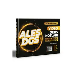 Benim Hocam 2022 ALES DGS Video Ders Notları Sayısal Mantık Sözel Mantık