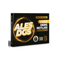 Benim Hocam 2022 ALES DGS Matematik Video Ders Notları