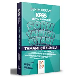 Benim Hocam 2022 KPSS Eğitim Bilimleri Tamamı Çözümlü Soru Tahmin Kitabı