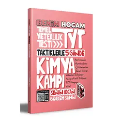 Benim Hocam TYT Taktiklerle 5 Günde Kimya Kampı
