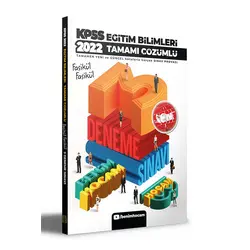 Benim Hocam 2022 KPSS Eğitim Bilimleri Tamamı Çözümlü 3 Fasikül Deneme