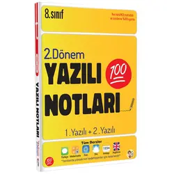 Tonguç Akademi 8. Sınıf Yazılı Notları 2. Dönem 1 ve 2. Yazılı