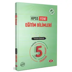 Data 2022 KPSS Eğitim Bilimleri Tamamı Çözümlü 5 Deneme Sınavı