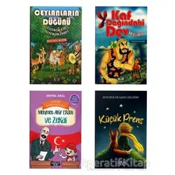 Çocuklar İçin Hikaye Seti (4 Kitap Takım) - Mustafa Akgün - Yediveren Çocuk