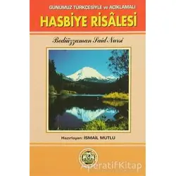 Hasbiye Risalesi - Bediüzzaman Said Nursi - Mutlu Yayınevi