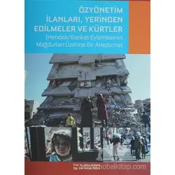 Özyönetim İlanları, Yerinden Edilmeler Ve Kürtler - Zahir Kızmaz - Hegem Yayınları