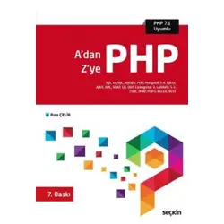 A dan Z ye PHP - Rıza Çelik - Seçkin Yayıncılık