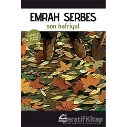 Son Hafriyat - Emrah Serbes - İletişim Yayınevi