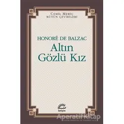 Altın Gözlü Kız - Honore de Balzac - İletişim Yayınevi