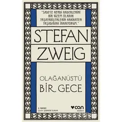 Olağanüstü Bir Gece - Stefan Zweig - Can Yayınları