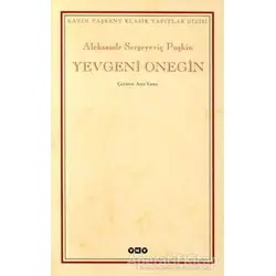 Yevgeni Onegin - Aleksandr Puşkin - Yapı Kredi Yayınları