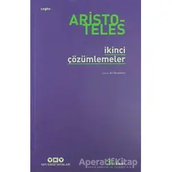 İkinci Çözümlemeler - Aristoteles - Yapı Kredi Yayınları