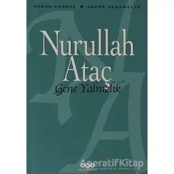 Gene Yalnızlık - Nurullah Ataç - Yapı Kredi Yayınları