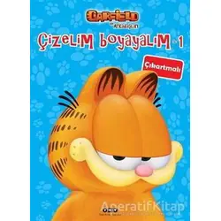 Çizelim Boyayalım 1 - Garfield ile Arkadaşları (Çıkartmalı) - Kolektif - Yapı Kredi Yayınları