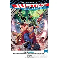 Justice League Cilt 2 - Salgın - Neil Edwards - Yapı Kredi Yayınları