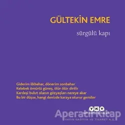 Sürgülü Kapı - Gültekin Emre - Yapı Kredi Yayınları