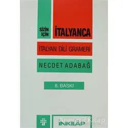 Sizin İçin İtalyanca - Necdet Adabağ - İnkılap Kitabevi