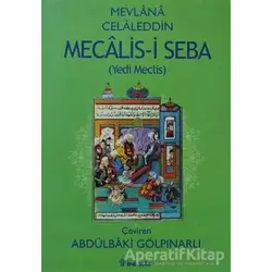 Mecalis-i Seba - Mevlana Celaleddin Rumi - İnkılap Kitabevi