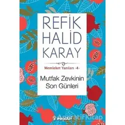 Memleket Yazıları 4: Mutfak Zevkinin Son Günleri - Refik Halid Karay - İnkılap Kitabevi