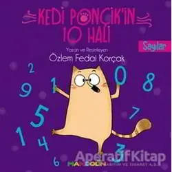 Sayılar - Kedi Ponçikin 10 Hali - Özlem Fedai Korçak - Mandolin Yayınları