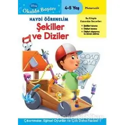 Haydi Öğrenelim - Şekiller ve Diziler 4-5 Yaş - Kolektif - Doğan Egmont Yayıncılık
