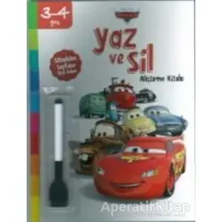 Yaz ve Sil Alıştırma Kitabı - Arabalar - Kolektif - Doğan Egmont Yayıncılık