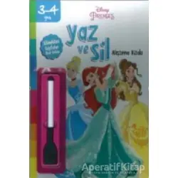 Yaz ve Sil Alıştırma Kitabı - Prenses - Kolektif - Doğan Egmont Yayıncılık