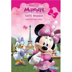 Disney Minnie - Tatil Neşesi Çıkartmalı Faaliyet Kitabı - Kolektif - Doğan Egmont Yayıncılık