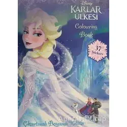 Frozen Coloring Book - Çıkartmalı Boyama Kitabı 37 Stickers - Kolektif - Doğan Egmont Yayıncılık