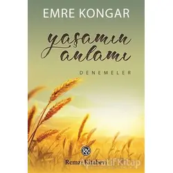 Yaşamın Anlamı - Emre Kongar - Remzi Kitabevi