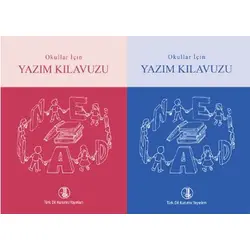 Okullar için Yazım Kılavuzu (Mavi-Kırmızı Kapak) - Kolektif - Türk Dil Kurumu Yayınları