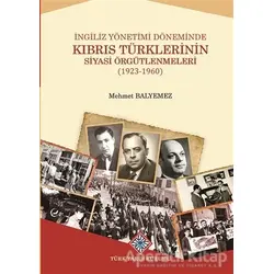İngiliz Yönetimi Döneminde Kıbrıs Türklerinin Siyasi Örgütlenmeleri