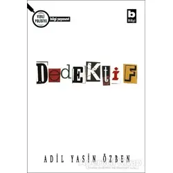 Dedektif - Adil Yasin Özben - Bilgi Yayınevi