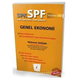 SPK - SPF Genel Ekonomi Konu Anlatımlı Soru Bankası - Mehmet Doğan - Pelikan Tıp Teknik Yayıncılık