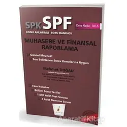 SPK - SPF Muhasebe ve Finansal Raporlama Konu Anlatımlı Soru Bankası