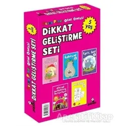 Okul Öncesi 5 Yaş Dikkat Geliştirme Seti (5 Kitap) - Afife Çoruk - Beyaz Panda Yayınları