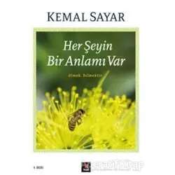 Her Şeyin Bir Anlamı Var - Kemal Sayar - Kapı Yayınları