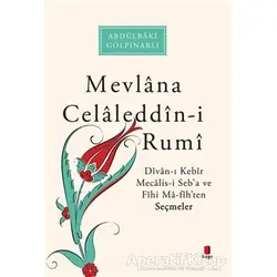 Mevlana Celaleddın-i Rumi - Abdülbaki Gölpınarlı - Kapı Yayınları