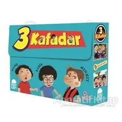 Üç Kafadar (5 Kitap Set) - Yaşar Bayraktar - Mavi Kirpi Yayınları