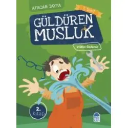 Afacan Tayfa 1. Sınıf Okuma Kitabı - Güldüren Musluk - Vildan Özdemir - Mavi Kirpi Yayınları