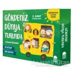 Gökdeniz Dünya Turunda 2. Sınıf Okuma Seti (10 Kitap) - Vildan Özdemir - Mavi Kirpi Yayınları